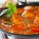 Tasty Chicken Jalfrezi Curry In Koh, Samui Thailand